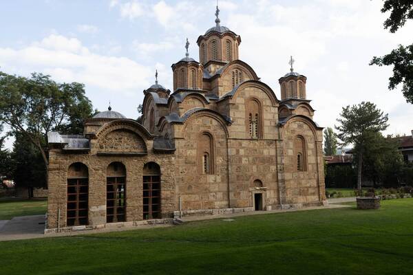 South side of the church