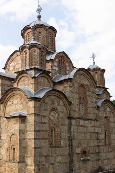 Part of the church from the northeast side