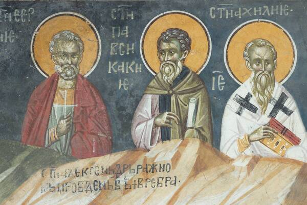 Calendar, St. Sergius, Pausikaki and Achille