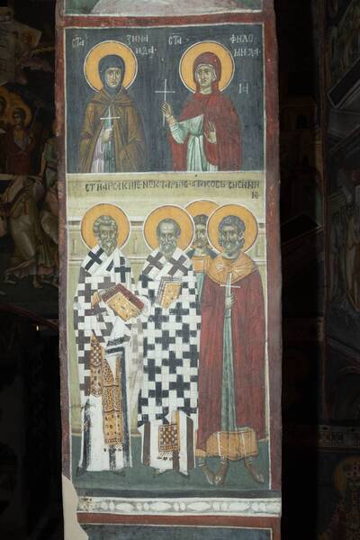 Saints Zinaida and Philomina, St. Arsakis, Nectarius, Atticus and Sisinius