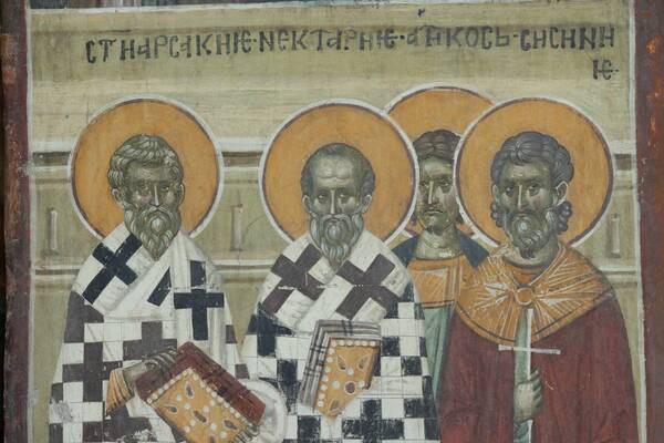 St. Arsakis, Nectarius, Atticus and Sisinius