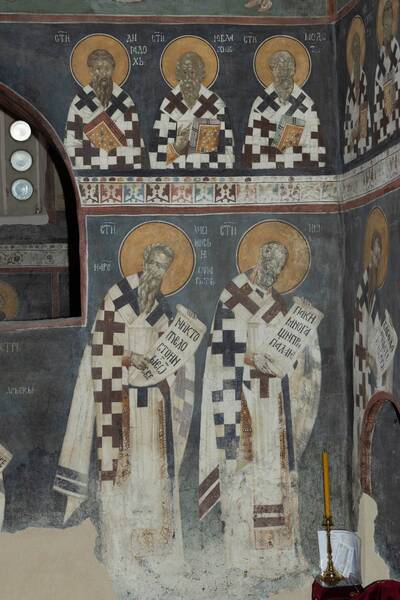 St. Dionysius Aeropagit and Nicholas