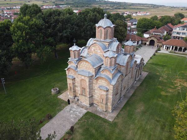 Church from above