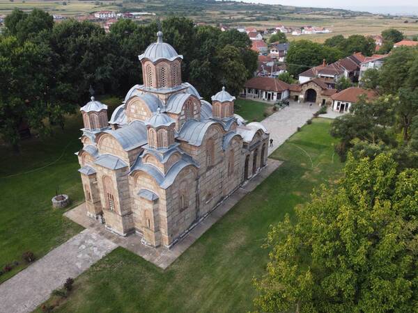 Church from above