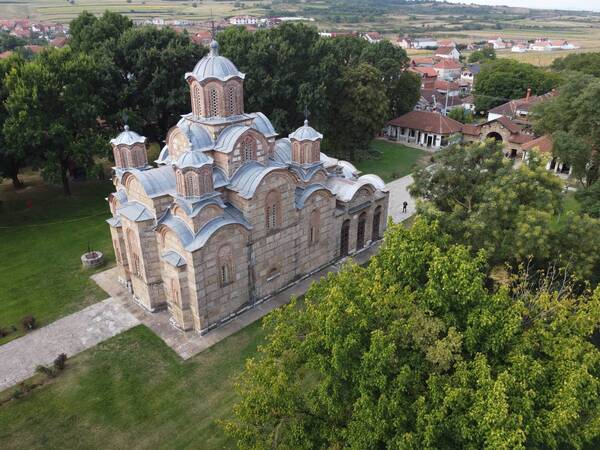 Church from above