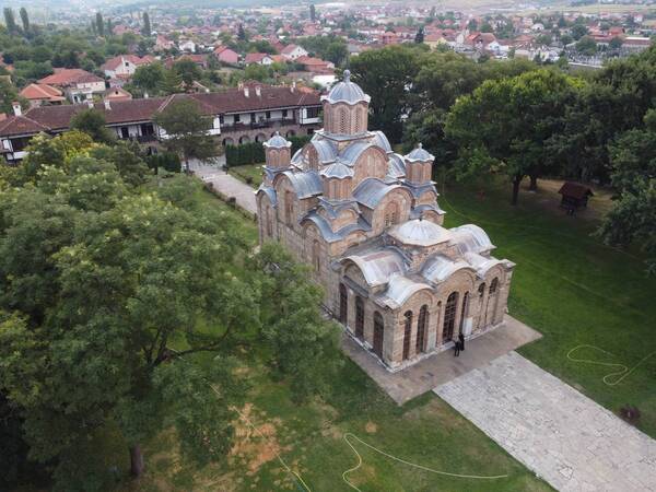 Church from above