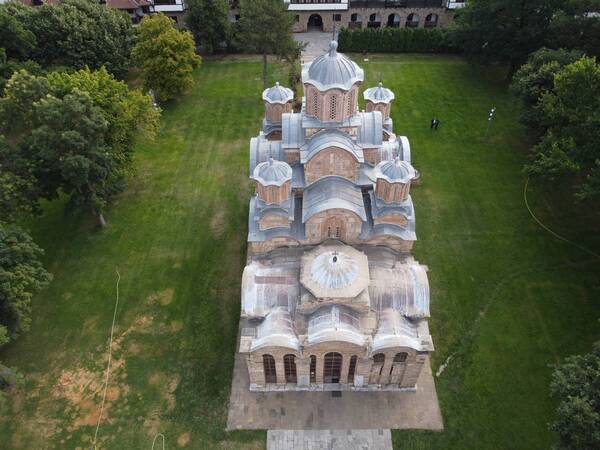 Church from above