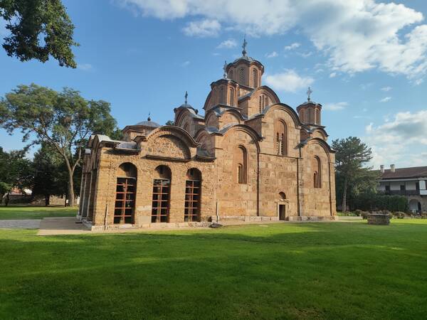 South side of the church