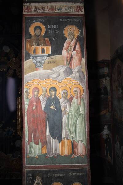 Venerable Simeon the Stolpnik, Jesus Navin and forty martyrs