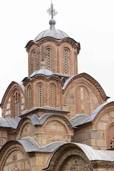 Part of the church from the northwest side