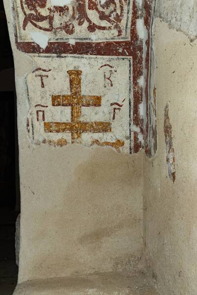 Arcosolium near the southern wall of the southern nave