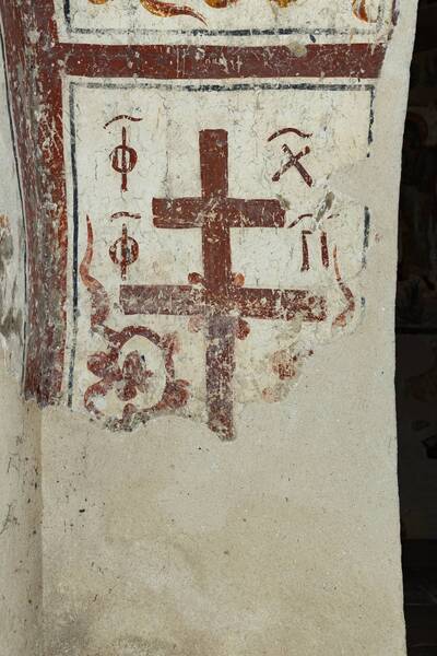 Arcosolium near the southern wall of the southern nave