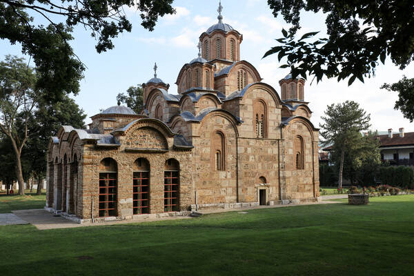 South side of the church